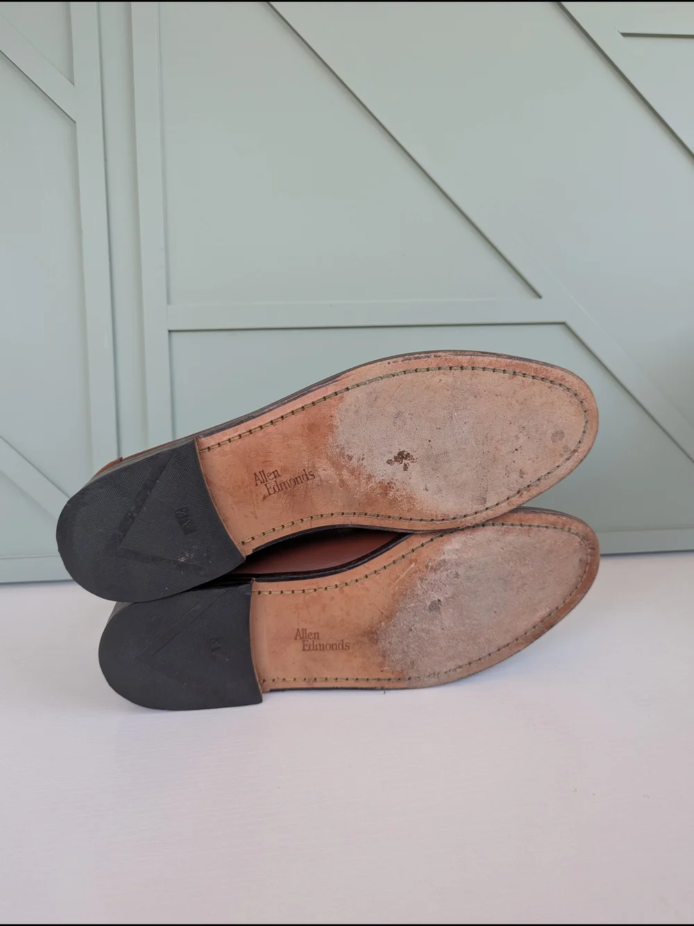 Allen Edmonds Chestnut Brown Leather Tassel Loafers